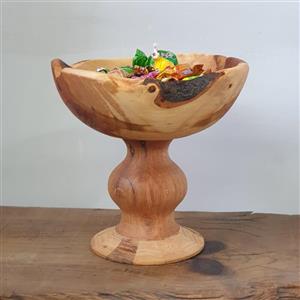 شکلات خوری چوبی روستیک 