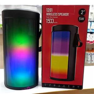 اسپیکر بلوتوثی قابل حمل 1201  رقص نور دار با کیفیت