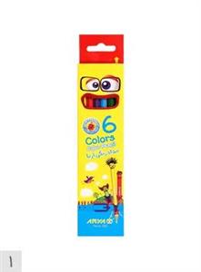 مداد اریا 6 رنگ