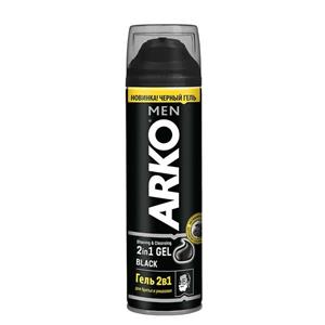 ژل اصلاح آرکو من مدل BLACK حجم 200 میلی لیتر