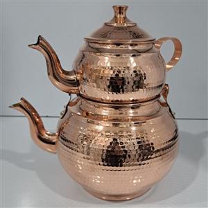 کتري و قوری مسی ست زنجان