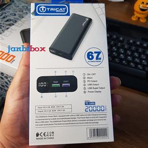 پاور بانک سوپر فست شارژ تریکت مدل TC-1005 (20000 MAH)\n\n\n 