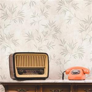 کاغذ دیواری طرح شاخ و برگ کد 7040