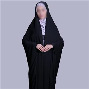 چادر مشکی جنس  ژرژت کنکن برند آناهیتا مدل دانشجویی یا کارمندی