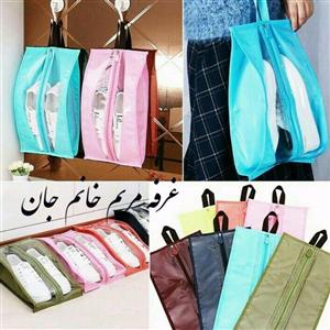 کاور کفش زنانه زیپ دار ساده 