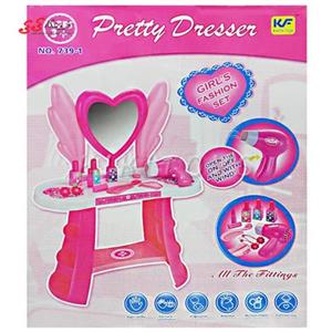 میز آرایشی  دخترانه اسباب بازی  مدل قلب Beauty Girl set 739-1