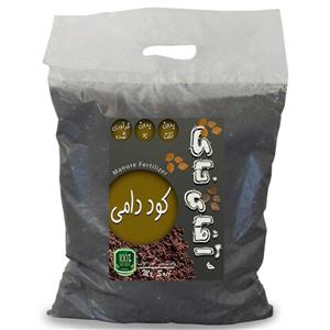 کود دامی بدون بو سایز متوسط 10 لیتری آقای خاک