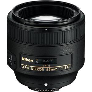 لنز نیکون Nikon AF-S NIKKOR 85mm f/1.8G-دست دوم -ترک روی بدنه