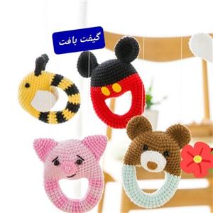 عروسک نوزادی حیوانات بافتنی مناسب سیسمونی ()