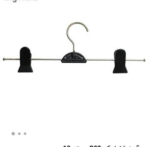 آویز شلوار مدل دو گیره بسته 6 عددی