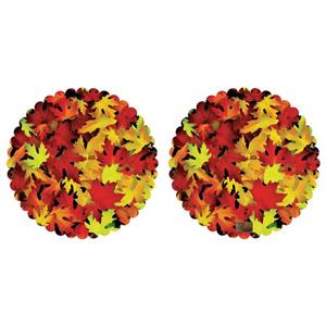 رومیزی مخمل رنس مدل T4-42093 بسته 2 عددی سایز 40x40