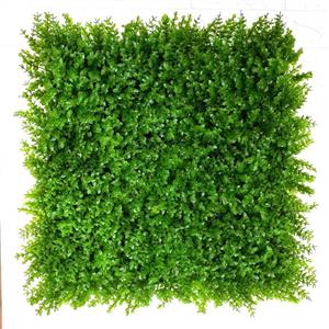 دیوار سبز مصنوعی  گرین وال  طرح شمشادی بسته 16 عددی