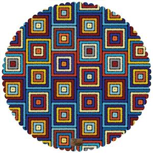 رومیزی مخمل رنس مدل T2-42544 سایز 90x95 سانتی متر