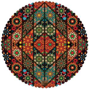 رومیزی مخمل رنس مدل T2-42542 سایز 90x95 سانتی متر
