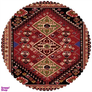 رومیزی مخمل رنس مدل T2-42453 سایز 90x95 سانتی متر