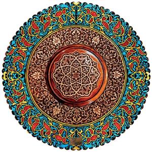 رومیزی مخمل رنس مدل T2-42410 سایز 90x95 سانتی متر