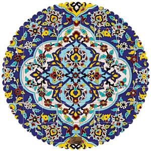 رومیزی مخمل رنس مدل T2-42400 سایز 90x95 سانتی متر