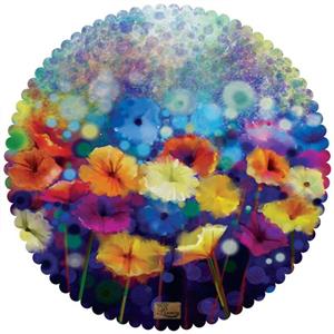 رومیزی مخمل رنس مدل T2-42308 سایز 90x95 سانتی متر