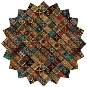 رومیزی مخمل رنس مدل T6-42524 سایز 90x95 سانتی متر