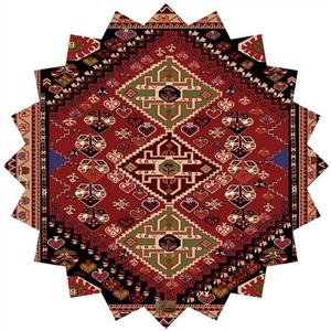 رومیزی مخمل رنس مدل T6-42453 سایز 90x95 سانتی متر