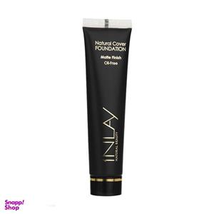 کرم پودر اینلی شماره 10 ایوری فاقد چربی و مات 40 میل inlay foundation oil free 10 IVORY
