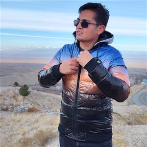 کاپشن کمر کش رنگی اسپرت خارجی دورو کلاه دار درجه یک سبک و گرم با  ضد آب در سه رنگ