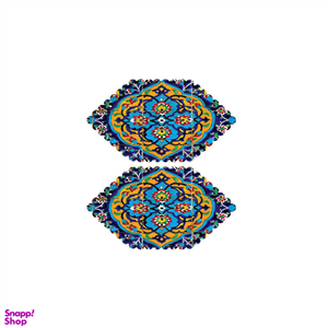رومیزی مخمل رنس مدل T5-42016 بسته 2 عددی سایز 30x50