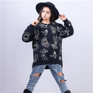 کراپ دخترانه طرح خرگوش