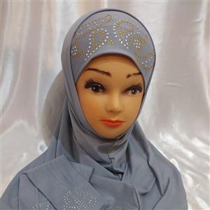 ست مقنعه دو تیکه و ساق دست دخترانه