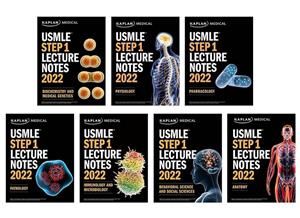 کتاب USMLE Step 1 Lecture Notes 2022- 7-Book Set (USMLE Prep)