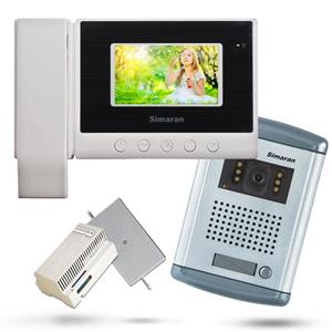 پکیج آیفون تصویری یک واحدی سیماران مدل HS-43