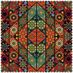 رومیزی مخمل رنس مدل T1-42542 سایز 90x95 سانتی متر