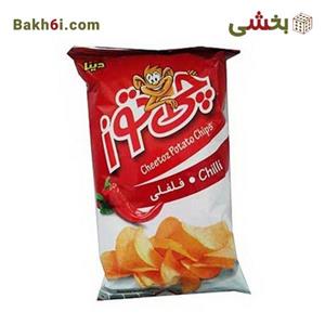 چیپس فلفلی توز مقدار 65 گرم Cheetoz Spicy Potato Chips 65gr 