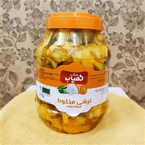 ترشی مخلوط 1.5 کیلویی