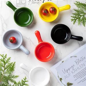 تابه سرامیک کوچک رنگ زرد