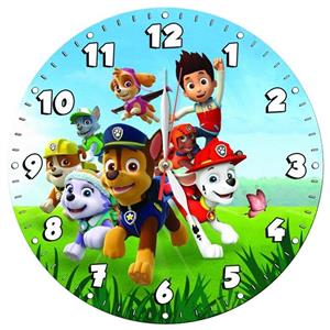 ساعت دیواری کودک مدل 1070G طرح سگ های نگهبان (PAW Patrol) سایز 30