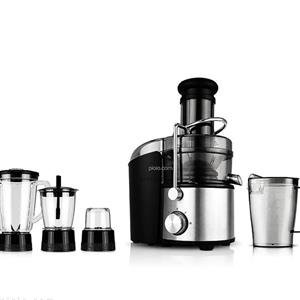 آبمیوه گیری 4 کاره سوئیس پلاس مدل JE-8420S مشکی