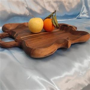 سینی دفرمه چوبی