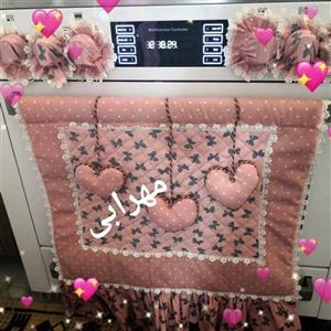 کاور جلو شیشه فر گاز  بسیار زیبا محافظ شیشه فر شما برای تمیز ماندن و همچنین جلوه و زیبایی آشپز خانه شماست