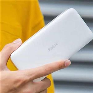 پاوربانک شیائومی Redmiظرفیت20000به همراه کابل تبدیل microusb