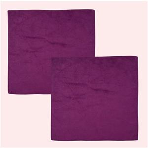 دستمال نظافت جنس میکرو فایبر  مجموعه دو عددی ابعاد 40 در 40 مناسب برای نظافت شیشه و منزل و خودرو وووو