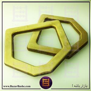 دسته چوبی کیف ذوزنقه بسته 2 عددی