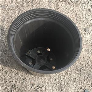 گلدان پلاستیکی گلخونه ای سایز سطل 7 بسته 10 عددی