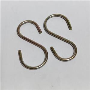 قلاب طرح S سایز 6 سانتی (مجموعه 2 عددی)