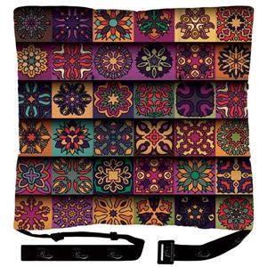 تشک صندلی مخمل رنس مدل M1-10527 سایز 38x38 سانتی متر