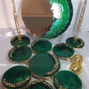 هفت سین رزینی سبز