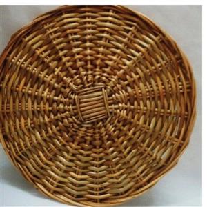 دیوارکوب حصیری سنتی  گرد 35 تیناسادات شاپ تضمین کیفی دمکنی زیرپیتزایی و...