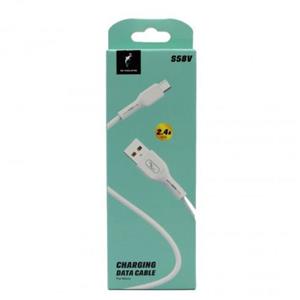 کابل اندرویدی میکرو Usb دلفین.فست شارژ 2.5 آمپر
