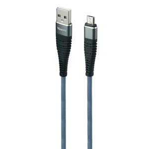 کابل میکرو یو اس بی فست شارژ Verity CB3135-A 1m-آبی