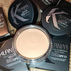 موس کرم آرایشی صورت 203 کلانپا klanpa mousse matt کرمپودر فشرده فاقد چربی مصرف روزانه کرم پودر  کرم گریم موس صورت